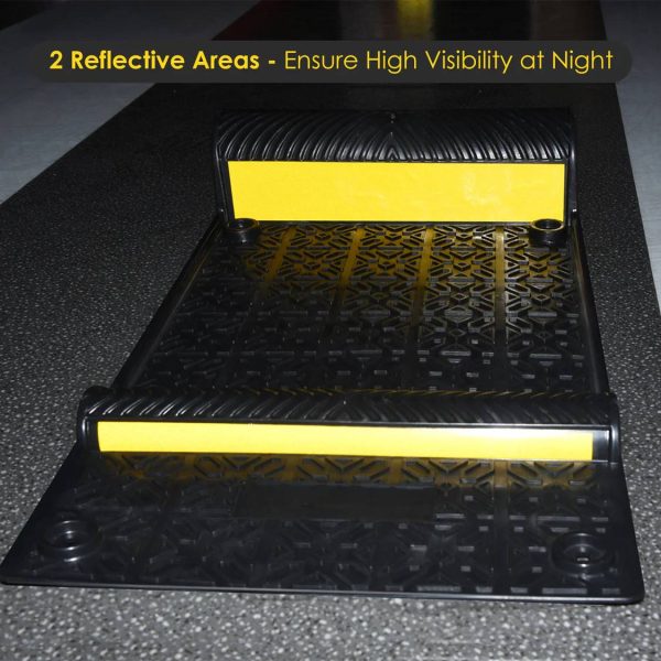 2 Reflective Areas -Ensure High Visibility at Night