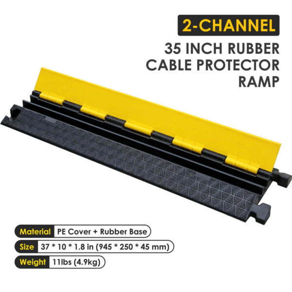 Cable Protector with Lid：2-channel Product dimensions