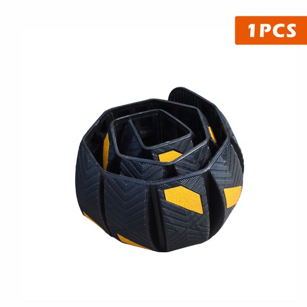 6-1/2 Length Roll Up Speed Bump 1pcs. Can be quickly rolled up, easy to carry.